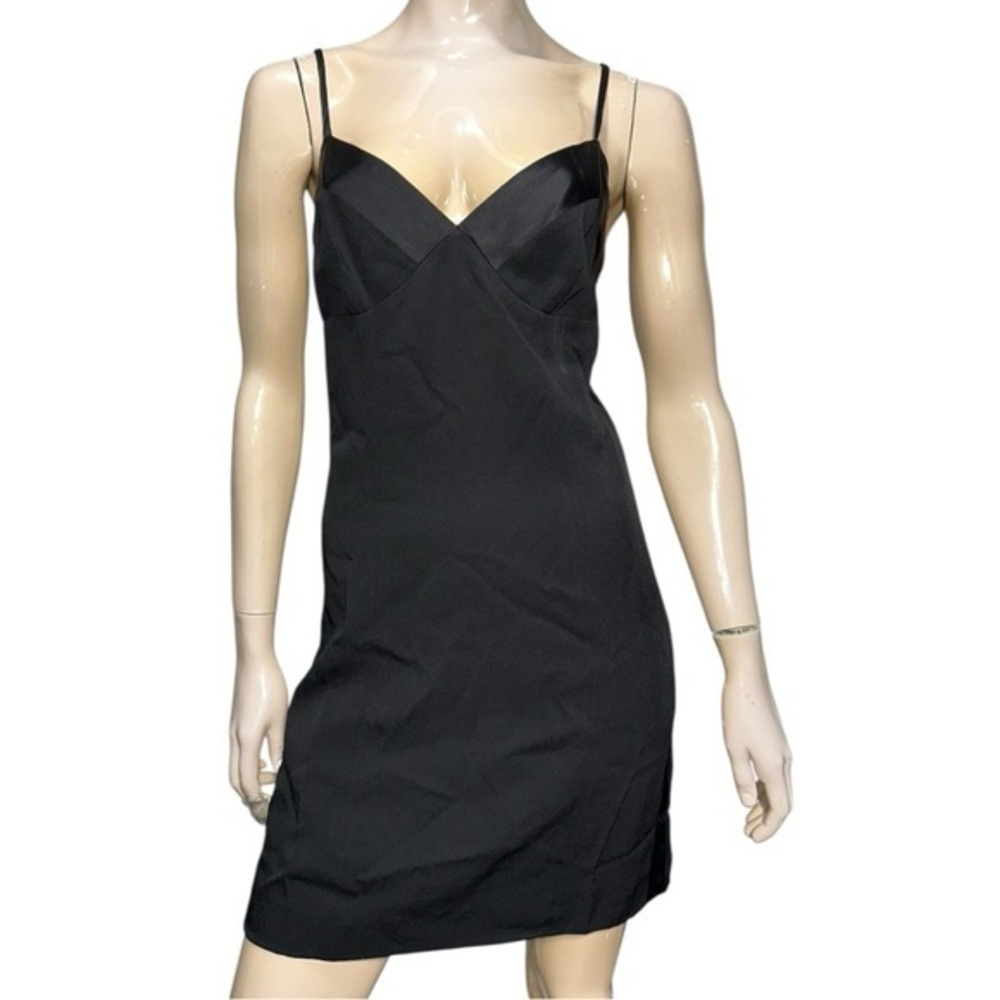 Gilmar Women’s Size S Black Spaghetti Strap Mini Dress